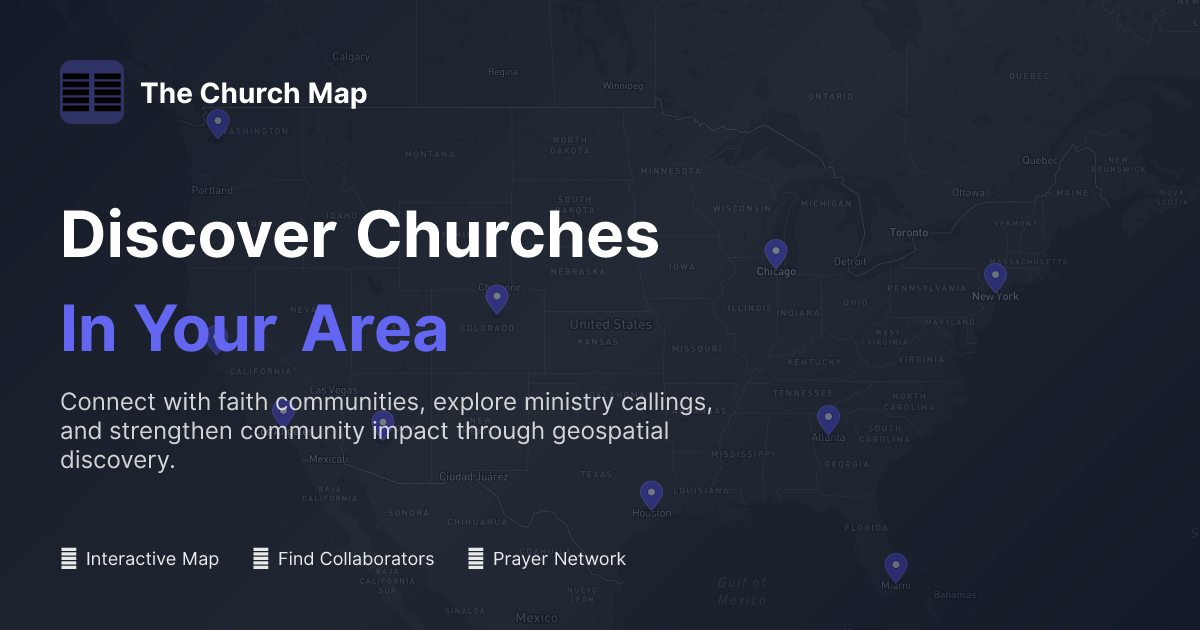 The Church Map - Discover Churches in Your Area